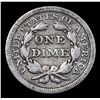 Image 3 : 1857-p Seated Liberty Dime 10c Grades vf++