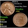 Image 1 : 1914-s Lincoln Cent 1c Grades vf, very fine