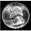 Image 2 : 1943-d Washington Quarter 25c Grades Choice Unc