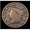 Image 2 : 1828 Coronet Head Large Cent 1c Grades vg+