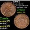 Image 1 : 1909-p Lincoln Cent 1c Grades Choice+ Unc BN