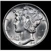 Image 2 : 1940-s Mercury Dime 10c Grades GEM+ Unc