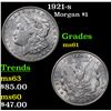 Image 1 : 1921-s Morgan Dollar $1 Grades BU+