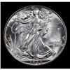 Image 2 : 1944-p Walking Liberty Half Dollar 50c Grades Choice Unc