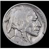Image 2 : 1917-d Buffalo Nickel 5c Grades f+