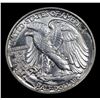 Image 3 : 1942-p Walking Liberty Half Dollar 50c Grades Choice+ Unc