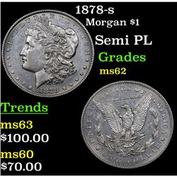 1878-s Morgan Dollar $1 Grades Select Unc