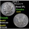 Image 1 : 1878-s Morgan Dollar $1 Grades Select Unc