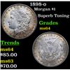 Image 1 : 1898-o Morgan Dollar $1 Grades Choice Unc