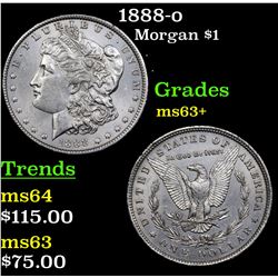 1888-o Morgan Dollar $1 Grades Select+ Unc