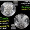 Image 1 : 1881-s Morgan Dollar $1 Grades Select Unc+ PL
