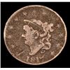 Image 2 : 1817 13 stars Coronet Head Large Cent 1c Grades vf details