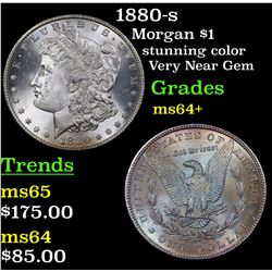 1880-s Morgan Dollar $1 Grades Choice+ Unc