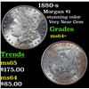 Image 1 : 1880-s Morgan Dollar $1 Grades Choice+ Unc