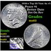 Image 1 : 1926-s Top 50 Vam 4a r5 Peace Dollar $1 Grades Select Unc