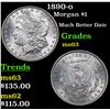 Image 1 : 1890-o Morgan Dollar $1 Grades Select Unc