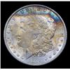 Image 2 : 1885-o Rainbow Toned Morgan Dollar $1 Grades Select+ Unc