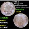 Image 1 : 1885-o Morgan Dollar $1 Grades Choice Unc