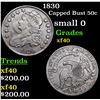 Image 1 : 1830 Capped Bust Half Dollar 50c Grades xf