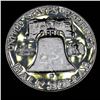 Image 7 : 1955 Franklin Half Dollar 50c Grades GEM++ Proof Cameo