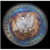 Image 3 : 1887/18-7-p Rainbow Toned Vam 11 Morgan Dollar $1 Grades Choice Unc