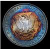 Image 3 : 1887-p Rainbow Toned Morgan Dollar $1 Grades Choice+ Unc