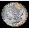 Image 2 : 1887/18-7-p Rainbow Toned Vam 11 Morgan Dollar $1 Grades Choice+ Unc