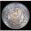 Image 3 : 1887/18-7-p Rainbow Toned Vam 11 Morgan Dollar $1 Grades Choice+ Unc