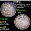 Image 1 : 1860-p Seated Liberty Half Dime 1/2 10c Grades Select Unc