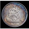 Image 2 : 1860-p Seated Liberty Half Dime 1/2 10c Grades Select Unc