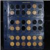 Image 1 : Partial Lincoln Cent page 1910-1920 21 coins