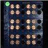 Partial Lincoln Cent Page 1984-1995 24 coins