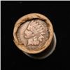 Image 2 : Mixed small cents 1c orig shotgun roll, 1917-d Wheat Cent, 1899 Indian Cent other end