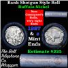Image 1 : Buffalo Nickel Shotgun Roll in Old Bank Style 'Bell Telephone'  Wrapper 1927 & s Mint Ends