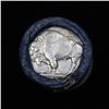 Image 2 : Buffalo Nickel Shotgun Roll in Old Bank Style 'Bell Telephone'  Wrapper 1927 & s Mint Ends