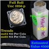 Image 1 : 1956-p Roosevelt 10c roll, 50 pieces