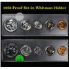 Image 1 : 1956 Proof Set In Whitman Holder