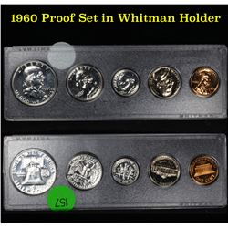 1960 Proof Set In Whitman Holder