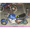 Image 1 : APC blue 43cc gas chopper scooter