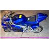 Image 1 : APC blue 43cc gas chopper scooter