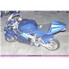 Image 1 : APC blue 43cc gas chopper scooter