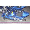 Image 1 : APC blue 43cc gas chopper scooter