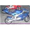 Image 2 : APC blue 43cc gas chopper scooter