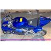 Image 1 : APC blue 43cc gas chopper scooter
