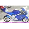 Image 1 : APC blue 43cc gas chopper scooter