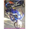 Image 1 : APC blue 43cc gas chopper scooter