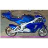 Image 1 : APC blue 43cc gas chopper scooter