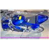 Image 1 : APC blue 43cc gas chopper scooter