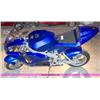 Image 1 : APC blue 43cc gas chopper scooter