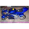 Image 1 : APC blue 43cc gas chopper scooter